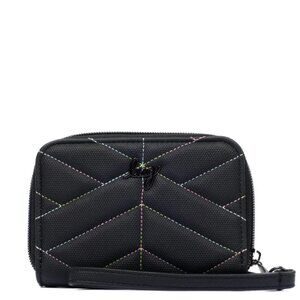 Brand New Lug Rodeo 2 Matte Luxe VL Wallet in Black Icepop Stitch